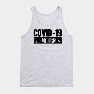 Corona Highschool Covid-19 World Tour Virus Quarantine Tank Top